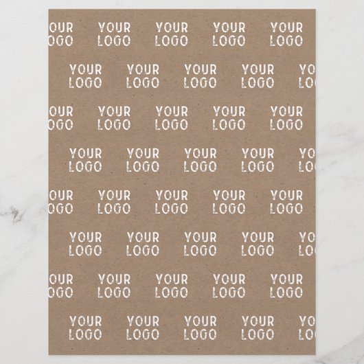 Rustikales Logo für einfache Geschäftsmodelle Flyer (Hinten)