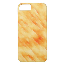 Rustikales Mango-Gelb wie strukturierte Malerei Case-Mate iPhone Hülle