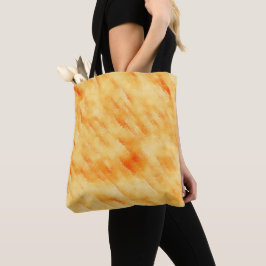Rustikales Mango-Gelb wie strukturierte Malerei Tasche