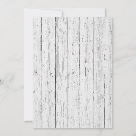 Rustikales Märchenholz-Brautparty Einladung (Rückseite)