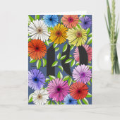 Rustikales Marineblau Personalisiert 40. Geburtsta Karte (Vorderseite)