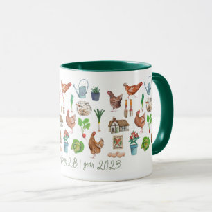Rustikales Marktmodell Tasse