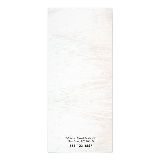 Rustikales Menü für den Salon-Service für Weißholz (Hinten)