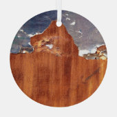 Rustikales Metall: Vintage Eisenstruktur. Ornament Aus Glas (Rückseite)