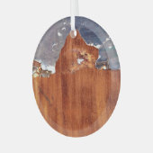 Rustikales Metall: Vintage Eisenstruktur. Ornament Aus Glas (Vorderseite links)