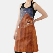 Rustikales Metall: Vintage Eisenstruktur. Schürze (InSitu)