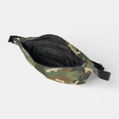 Rustikales Militär-Tarnmuster Bauchtasche (Offen)