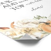 Rustikales Mimosa Bar Sign Poster (Ecke)