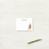 Rustikales Mistletowein Post-it Klebezettel (Auf Schreibtisch)