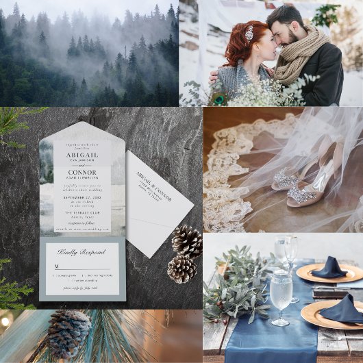 Rustikales Misty Mountain Lake Programm