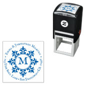 Rustikales Mittelalterliches Rundschreiben - Rücks Permastempel (Beispiel)