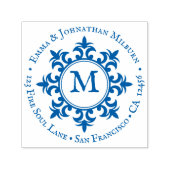 Rustikales Mittelalterliches Rundschreiben - Rücks Permastempel (Design)