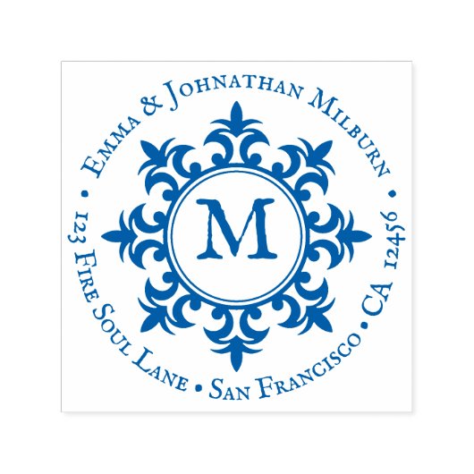 Rustikales Mittelalterliches Rundschreiben - Rücks Permastempel (Design)