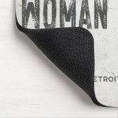 Rustikales modernes Bauernhaus Girl Name Stadt Mousepad (Ecke)