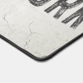 Rustikales modernes Bauernhaus Girl Name Stadt Schreibtischunterlage (Ecke)