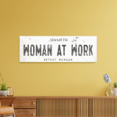 Rustikales modernes Bauernhaus, lang Leinwanddruck (Insitu (Wohnzimmer))