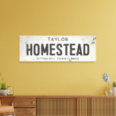 Rustikales modernes Bauernhaus Leinwanddruck (Insitu (Wohnzimmer))