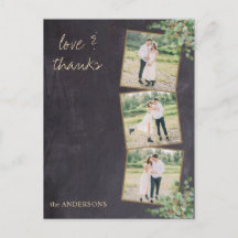 Rustikales modernes Chalkboard Foto Hochzeit Viele