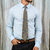 Rustikales, modernes Diamantenmuster mit bewittert Krawatte