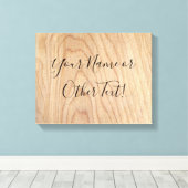 Rustikales, modernes Holzmuster Leinwanddruck (Insitu (Holzboden))