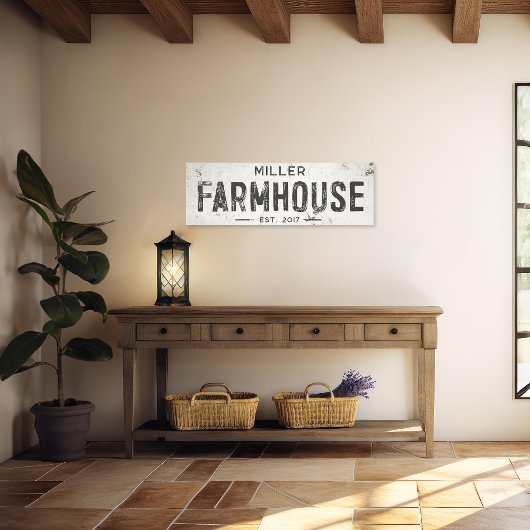 Rustikales modernes Industriehaus Langweiliges Zei Leinwanddruck