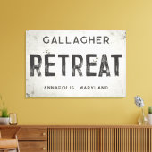 Rustikales modernes industrielles Bauernhaus Leinwanddruck (Insitu (Wohnzimmer))