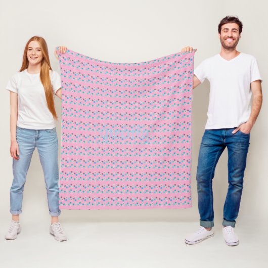 Rustikales modernes Muster Fleecedecke (Beispiel)