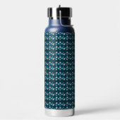 Rustikales modernes Muster Trinkflasche (Links)