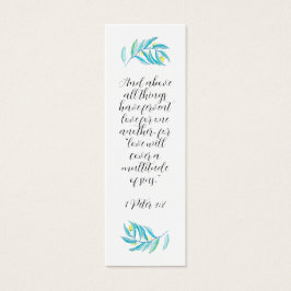 Rustikales modernes religiöses Bibelminzitrus-Lese