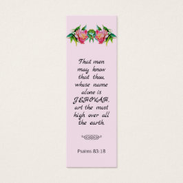 Rustikales modernes religiöses Bibelpeony Pink Les