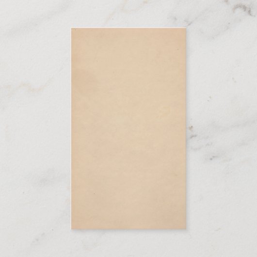 Rustikales modernes visitenkarte (Rückseite)