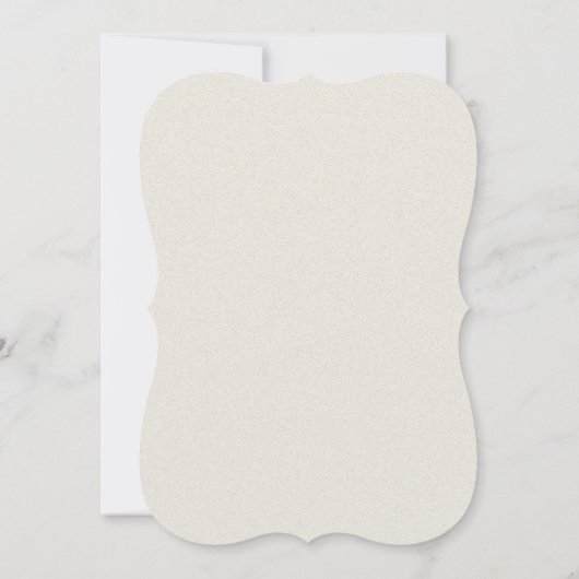 Rustikales Mongram Wreath Holiday Lunch Einladung (Rückseite)