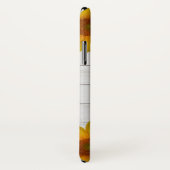 Rustikales Monogramm der Sonnenblume-| Case-Mate iPhone Hülle (Hinten/Rechts)