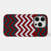 Rustikales Monogramm Groovy Chic iPhone Hülle (Rückseite (Horizontal))