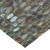 Rustikales Mosaiksteinmuster Mittelgroßer Tischläufer (Ecke)