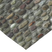 Rustikales Mosaiksteinmuster Tischdecke (Schrägansicht)