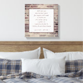 Rustikales Motivierend Zitat macht Ihren eigenen S Leinwanddruck (Insitu (Schlafzimmer))