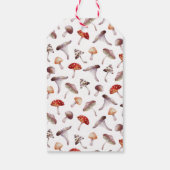 Rustikales Mushroom-Brautparty Geschenkanhänger (Rückseite)