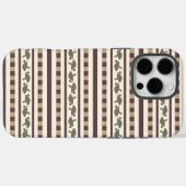 Rustikales Mushroom-Muster Case-Mate iPhone Hülle (Rückseite (Horizontal))