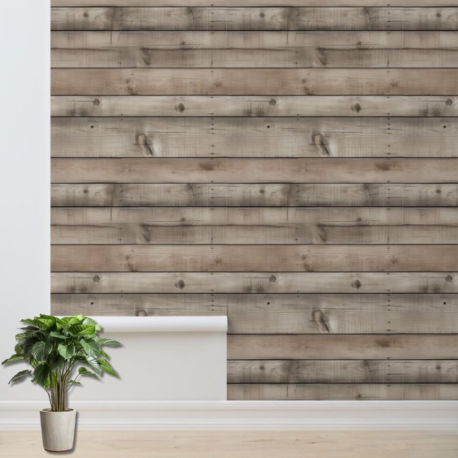 Rustikales Muster aus hellem Holz Tapete (Von Creator hochgeladen)