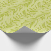 Rustikales Muster der Pine Tree Geschenkpapier (Ecke)