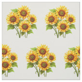 rustikales Muster für Sonnenblumen Stoff (Muster)