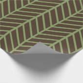 Rustikales Muster Geschenkpapier (Ecke)