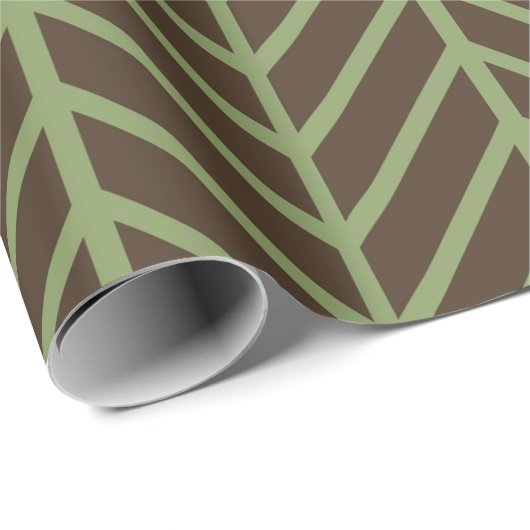 Rustikales Muster Geschenkpapier (Rolleneckpunkt)