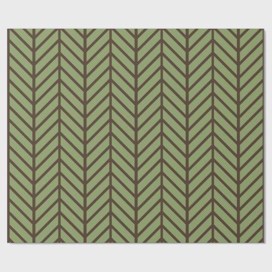 Rustikales Muster Geschenkpapier (Flach)