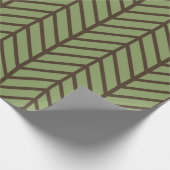 Rustikales Muster Geschenkpapier (Ecke)