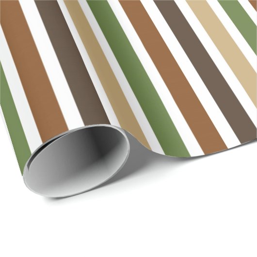 Rustikales Muster Geschenkpapier (Rolleneckpunkt)