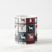 Rustikales Muster | nordisch Kaffeetasse (Mittel)