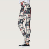 Rustikales Muster | nordisch Leggings (Links)