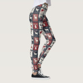 Rustikales Muster | nordisch Leggings (Rechts)